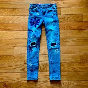Seven for Mankind Girls size 8 - hand painted princess jeans
